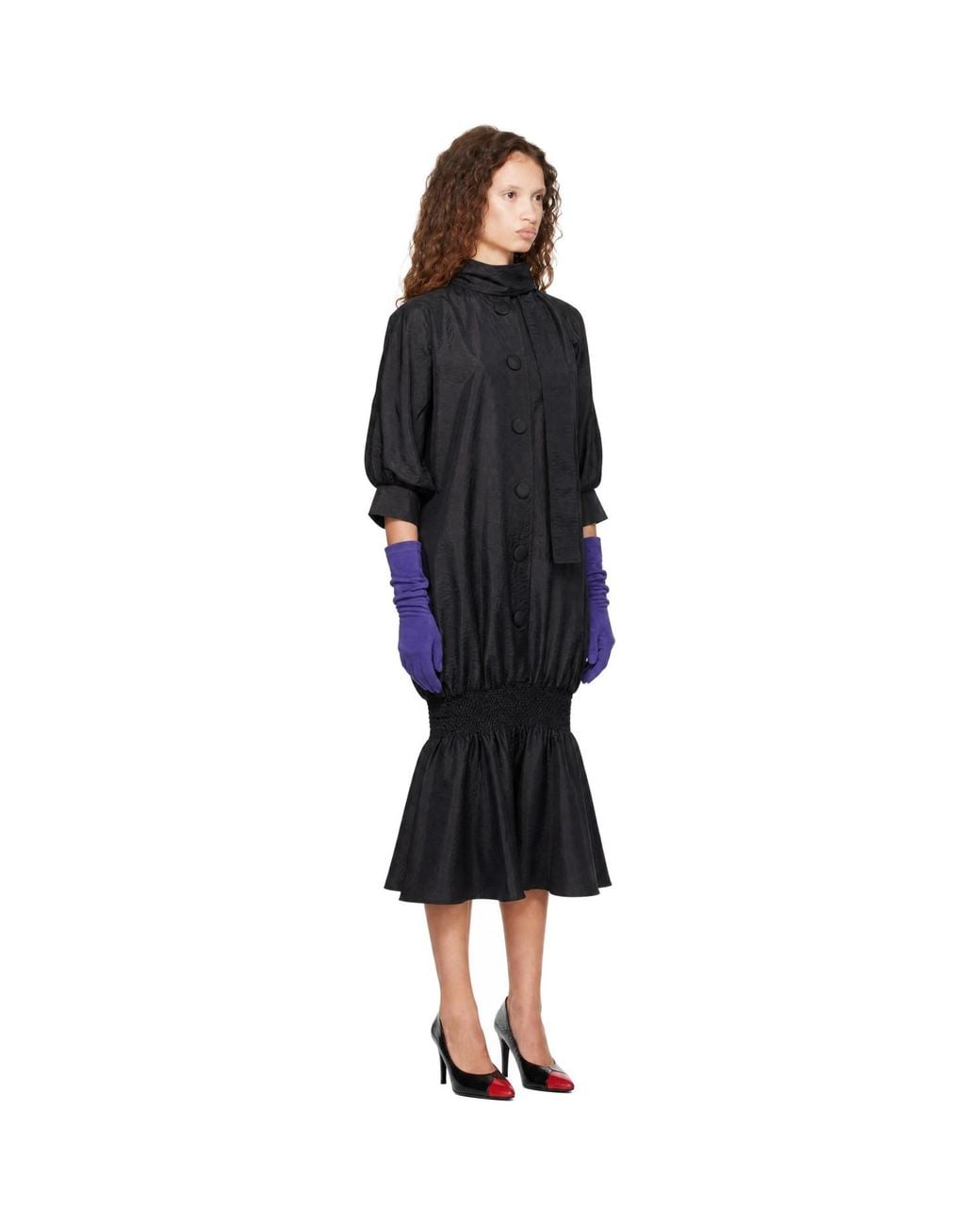 Nicklas Skovgaard Black Marinette Midi Dress