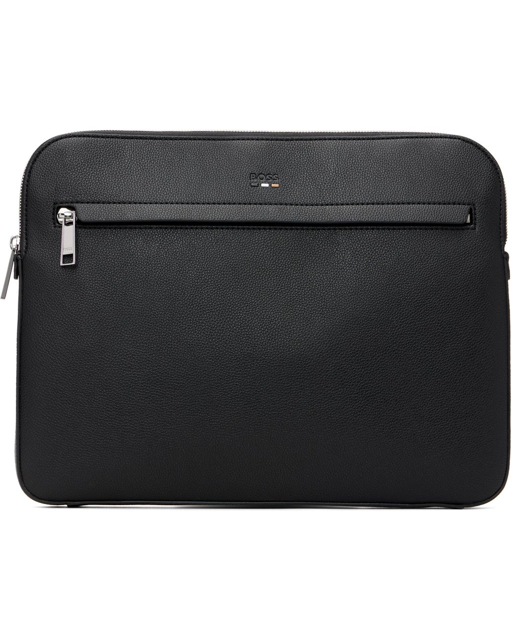 BOSS Emed-Logo Laptop Bag in Black for Men | Lyst UK