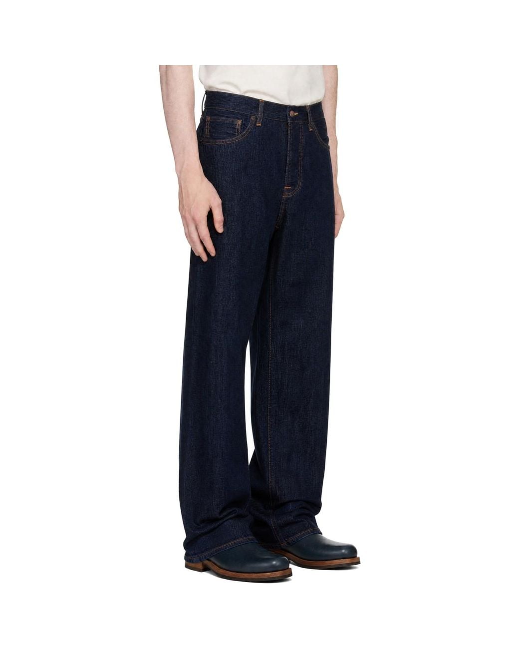 Nudie Jeans Blue Tuff Tony Jeans for men
