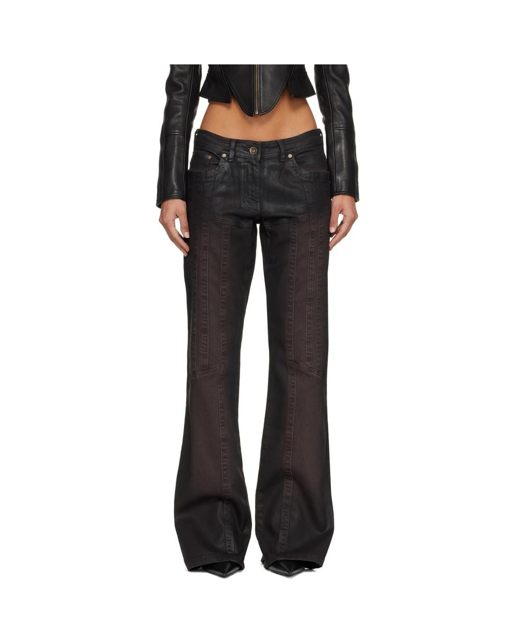 KNWLS Black Alice Gloss Jeans