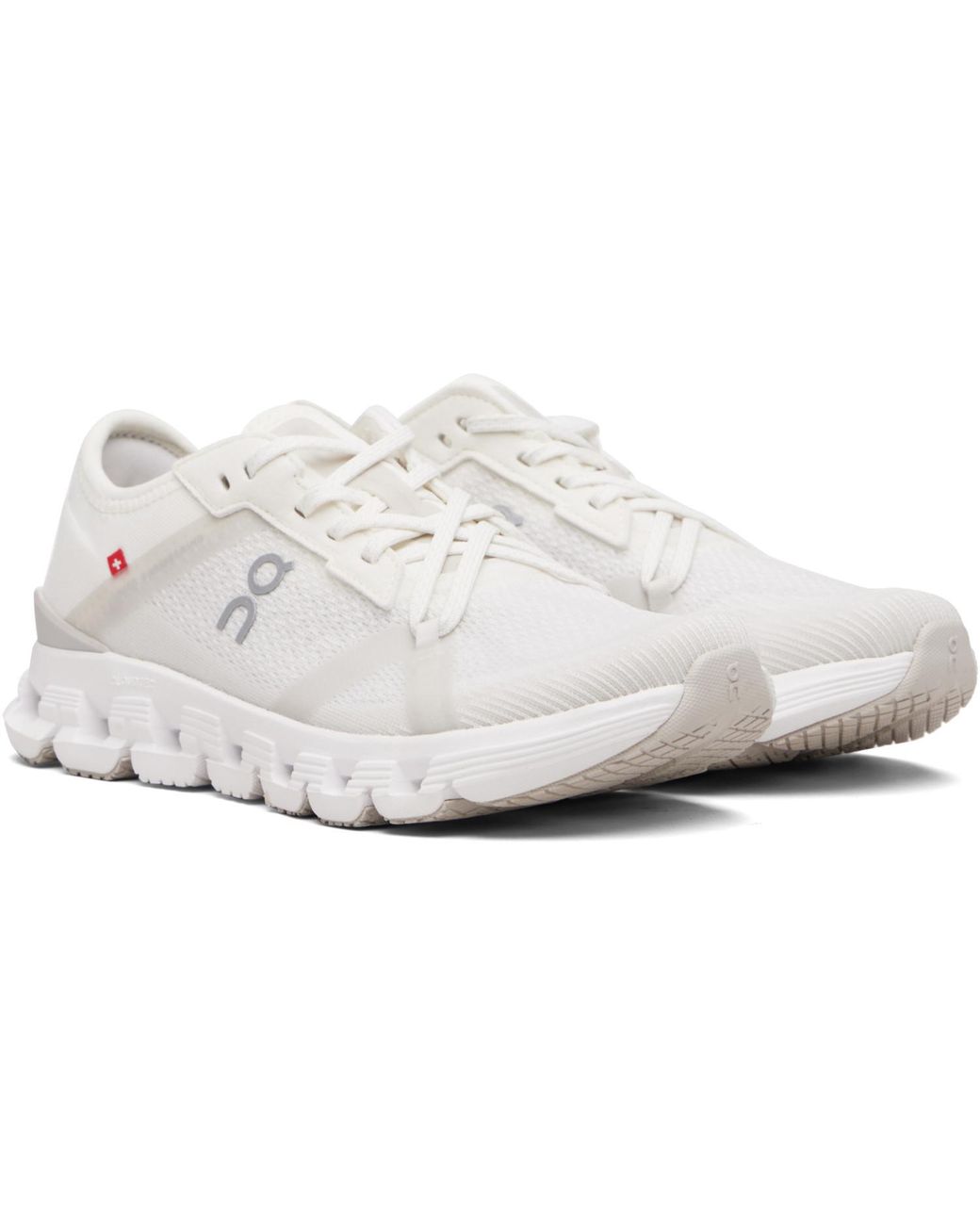 On Shoes Black Off- Cloud X 4 Ad Sneakers