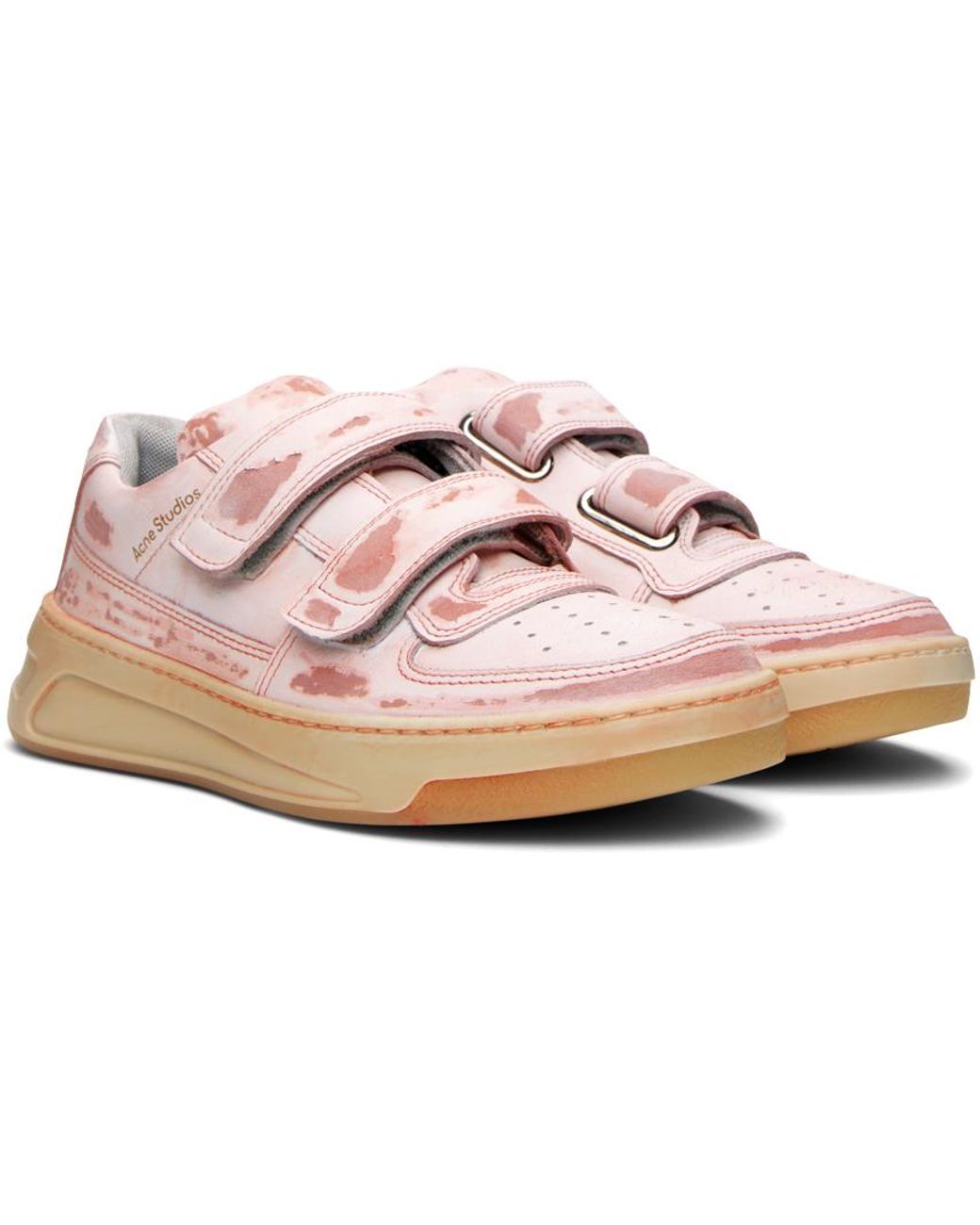 Acne sneakers sales pink