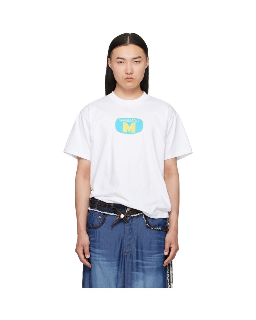 Magliano White Classic T-Shirt for men