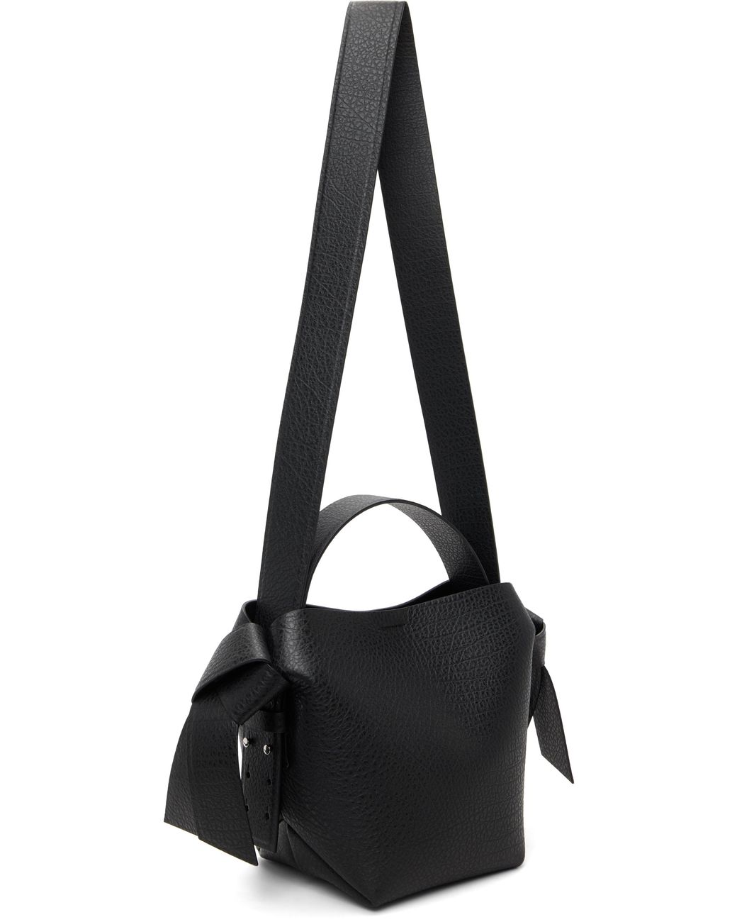 Acne Black Musubi Mini Shoulder Bag
