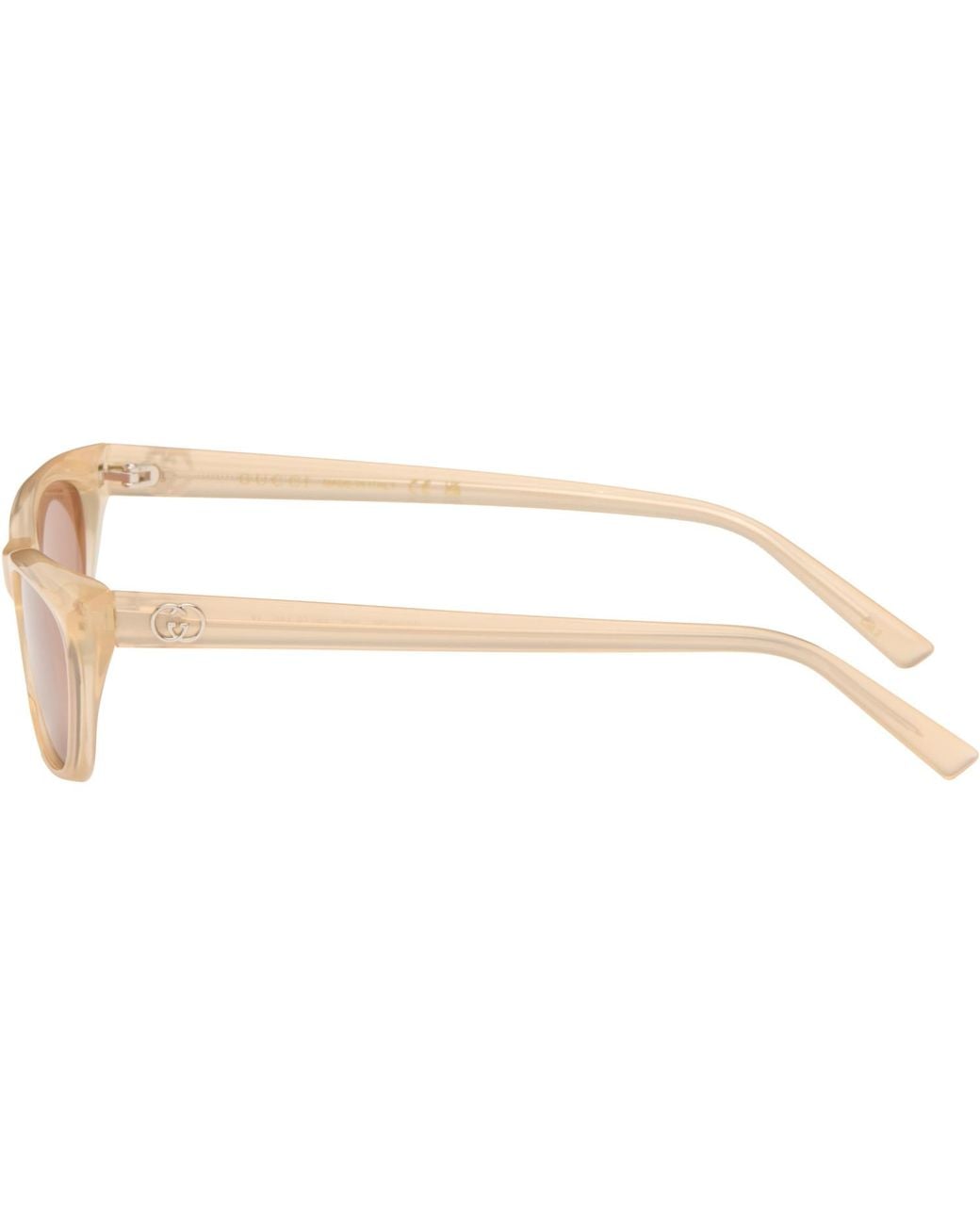 Gucci Pink Geometric-Frame Sunglasses
