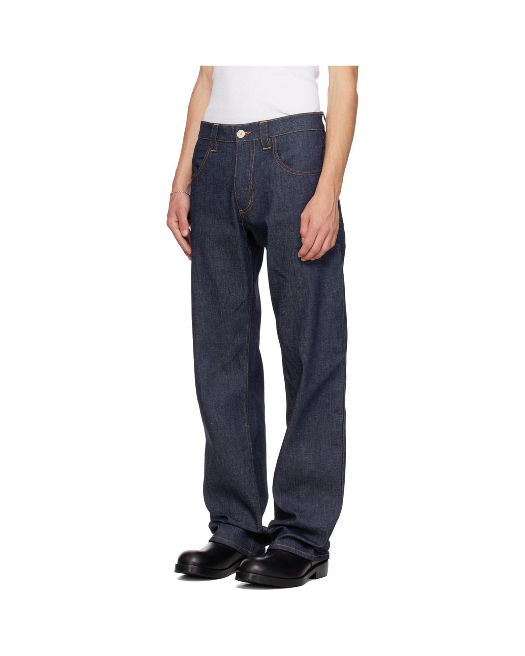 SECONDA Blue Elmo Jeans for men