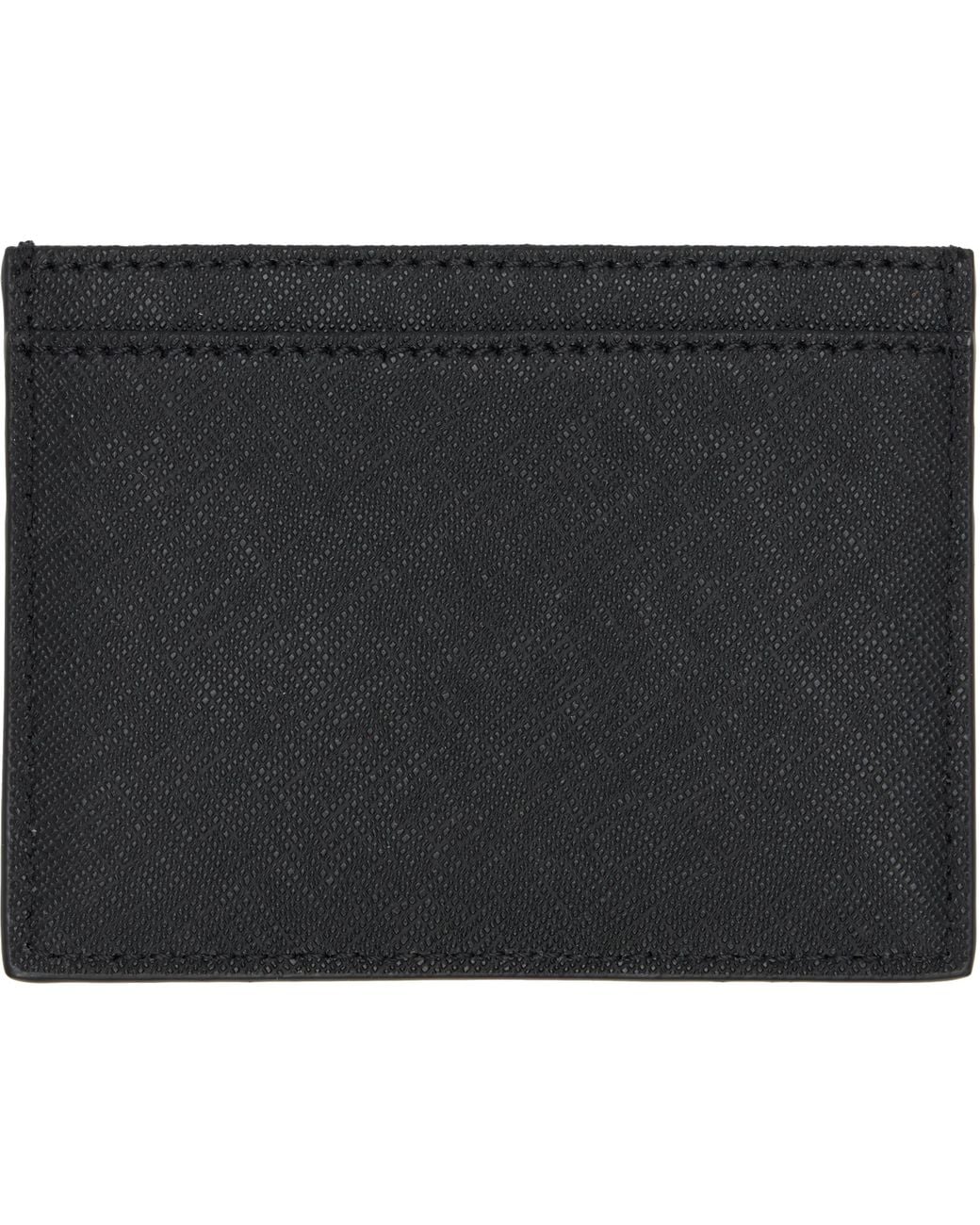 Vivienne Westwood Black Flat Card Holder