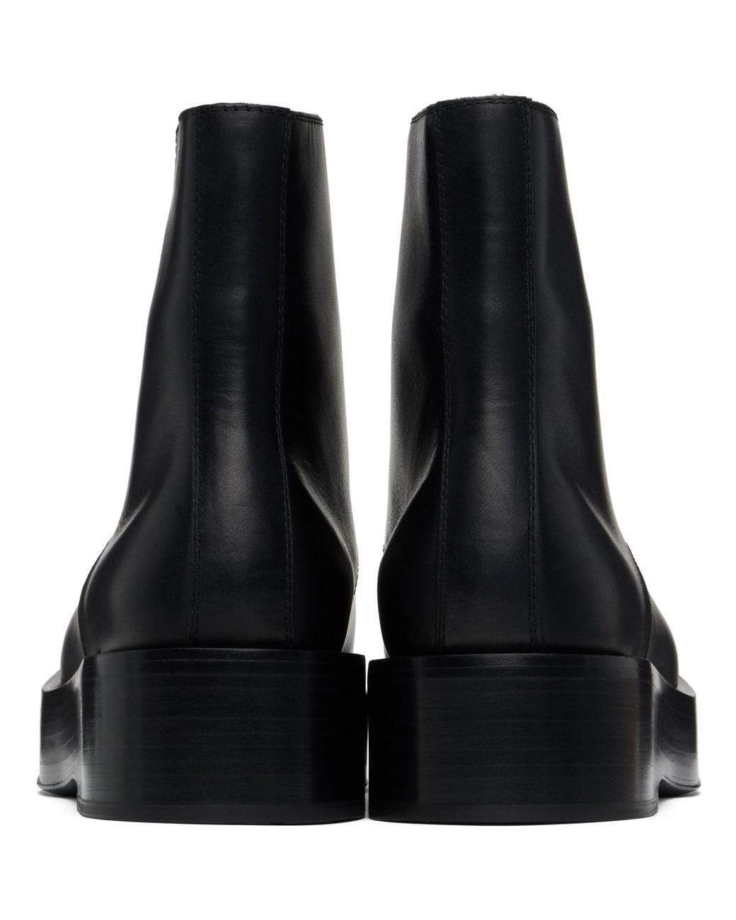 Bottega Veneta Black Torino Ankle Boots for men