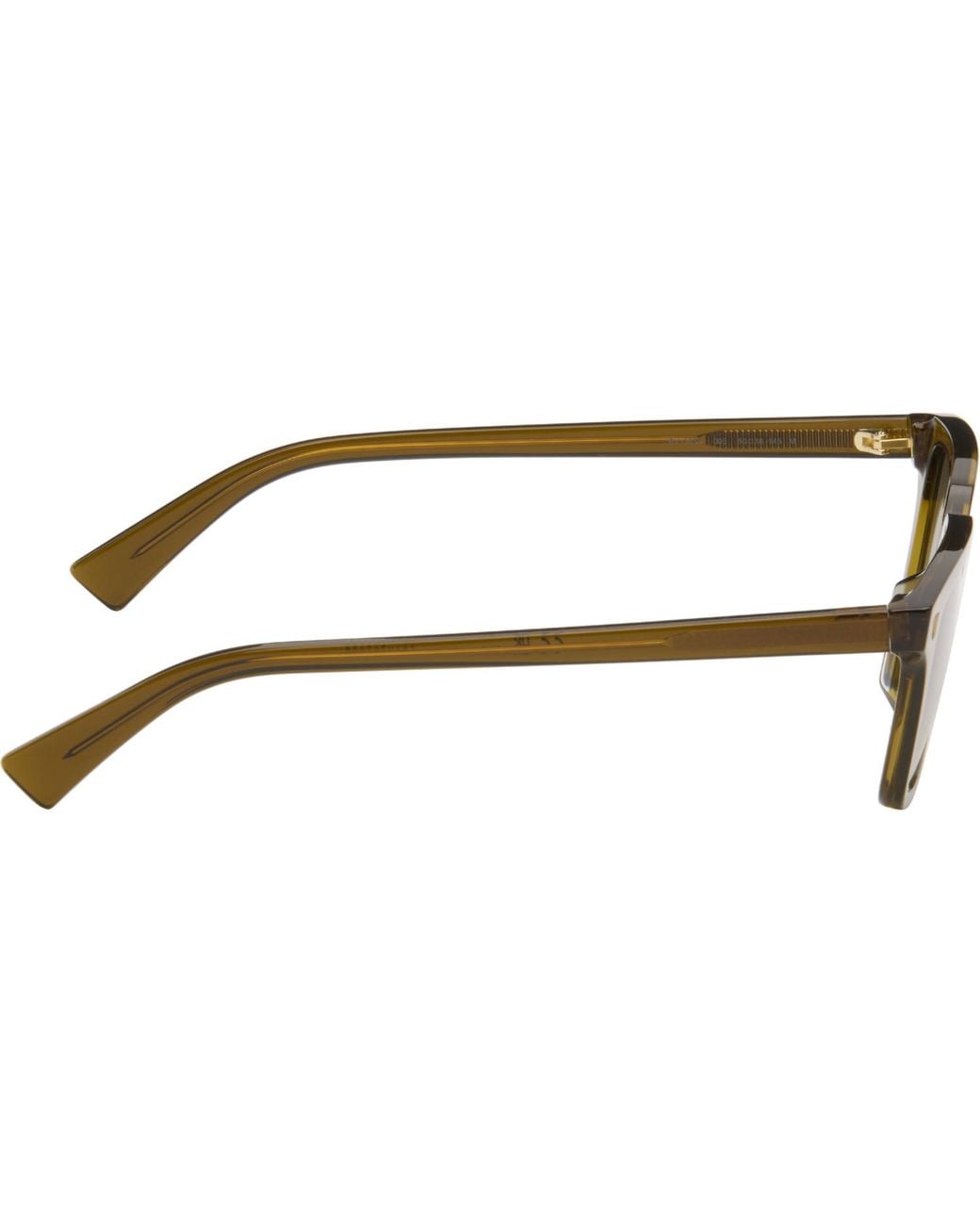 Bottega Veneta Black Triangle Sunglasses for men