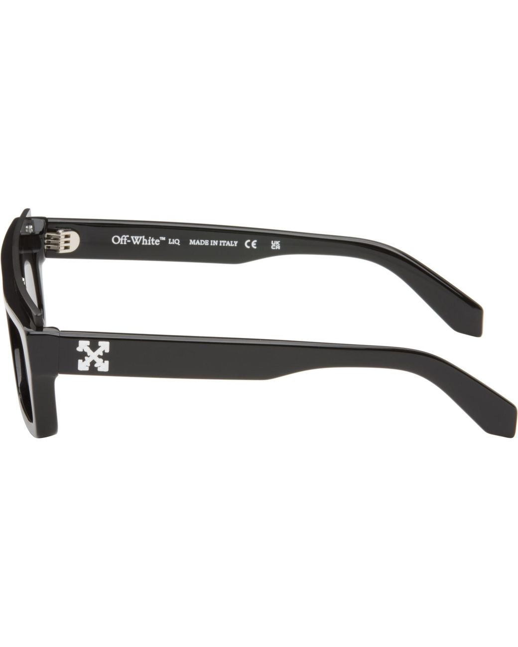 Off-White c/o Virgil Abloh Gray Elizabeth S Sunglasses for men