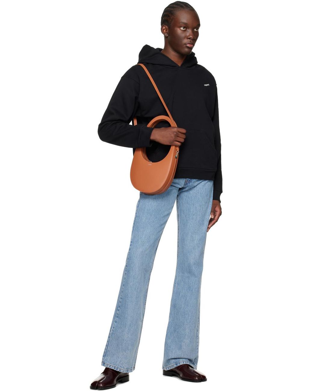 Coperni Tan Crossbody Swipe Bag in Brown for Men | Lyst