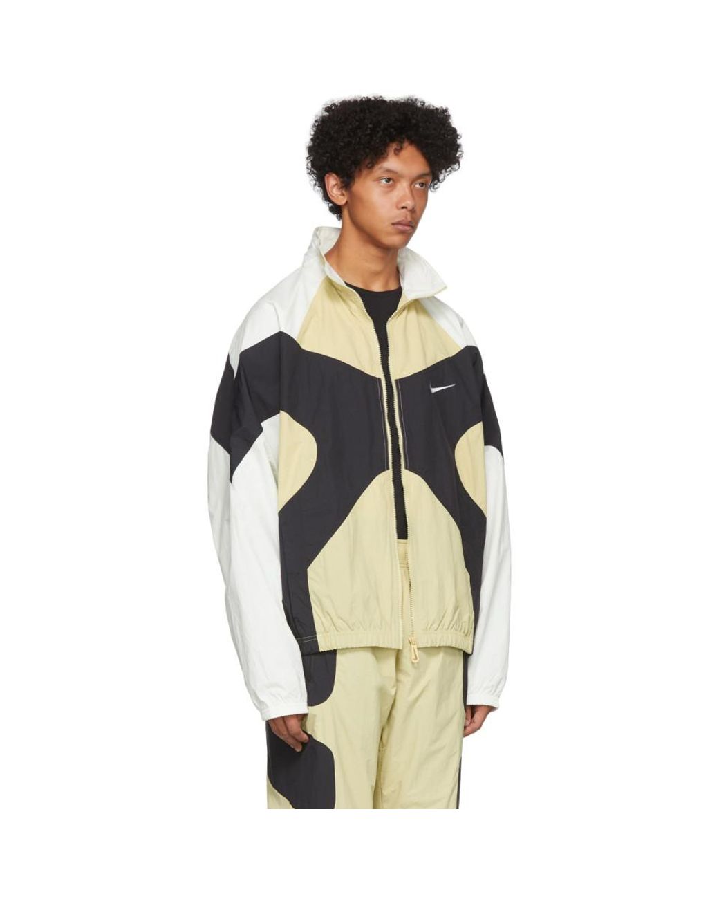 Nike Beige And Black Nsw Re-issue Jacket in Natural for Men | Lyst Canada