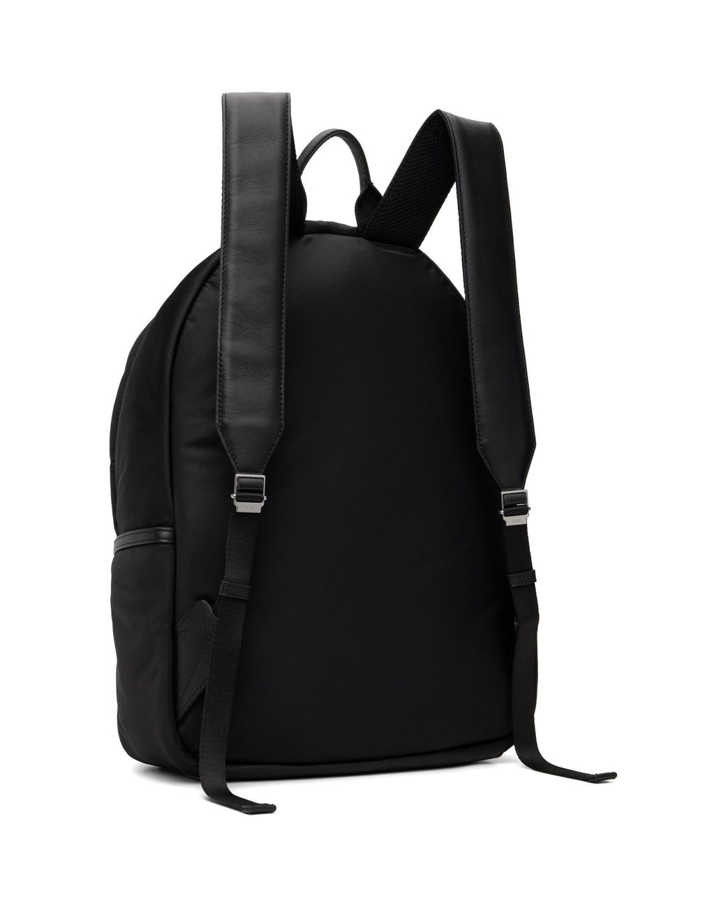 AMI Black Marcel Backpack for men