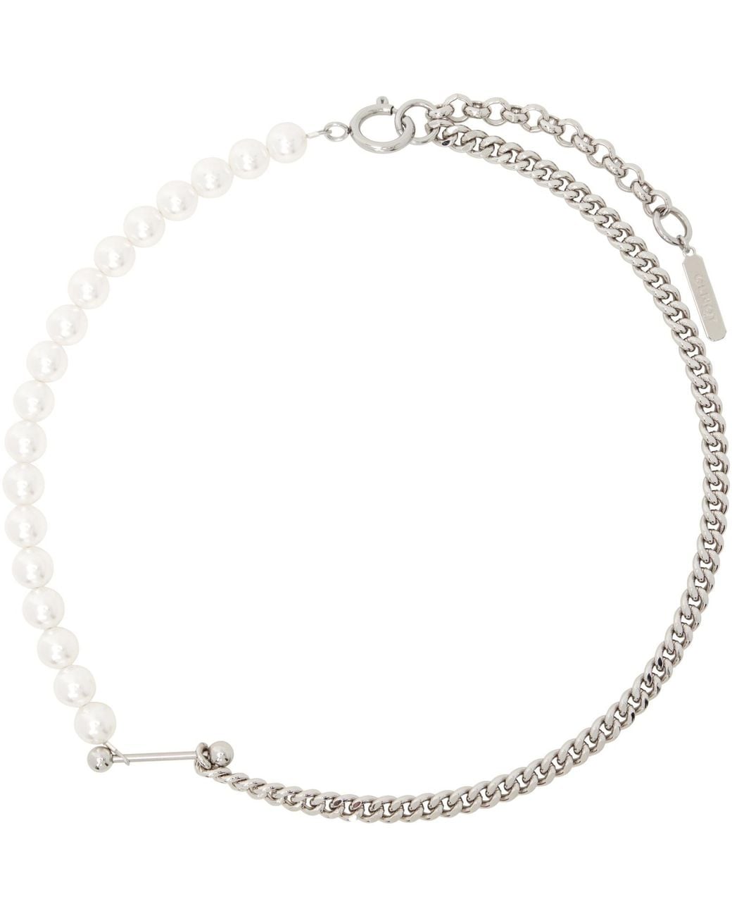 Justine Clenquet Metallic Robyn Necklace for men