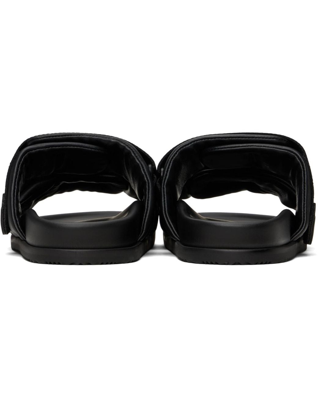 Moncler Black Mon Summer Sandals for men