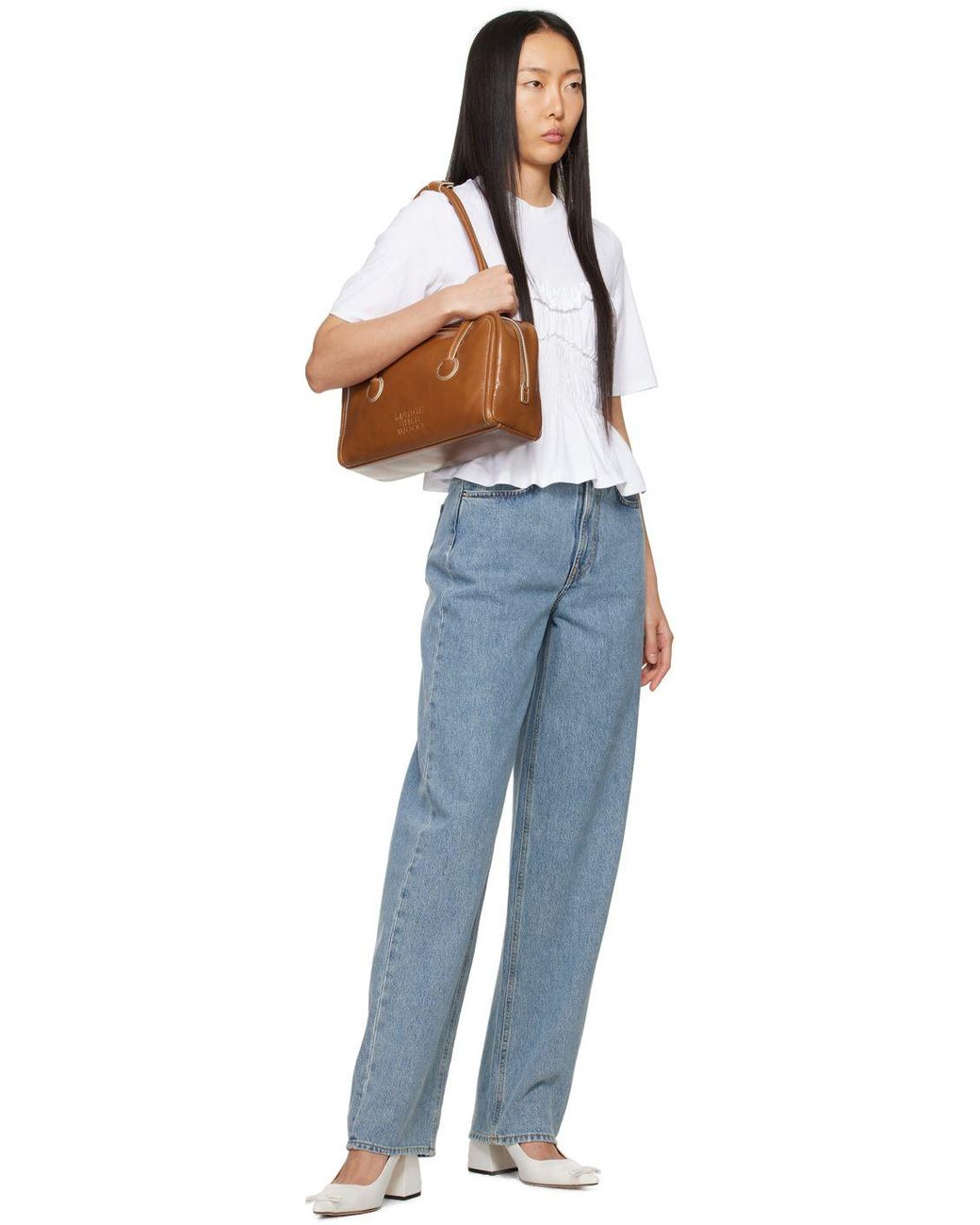 Marge Sherwood Brown Soft Boston Crinkle Bag | Lyst