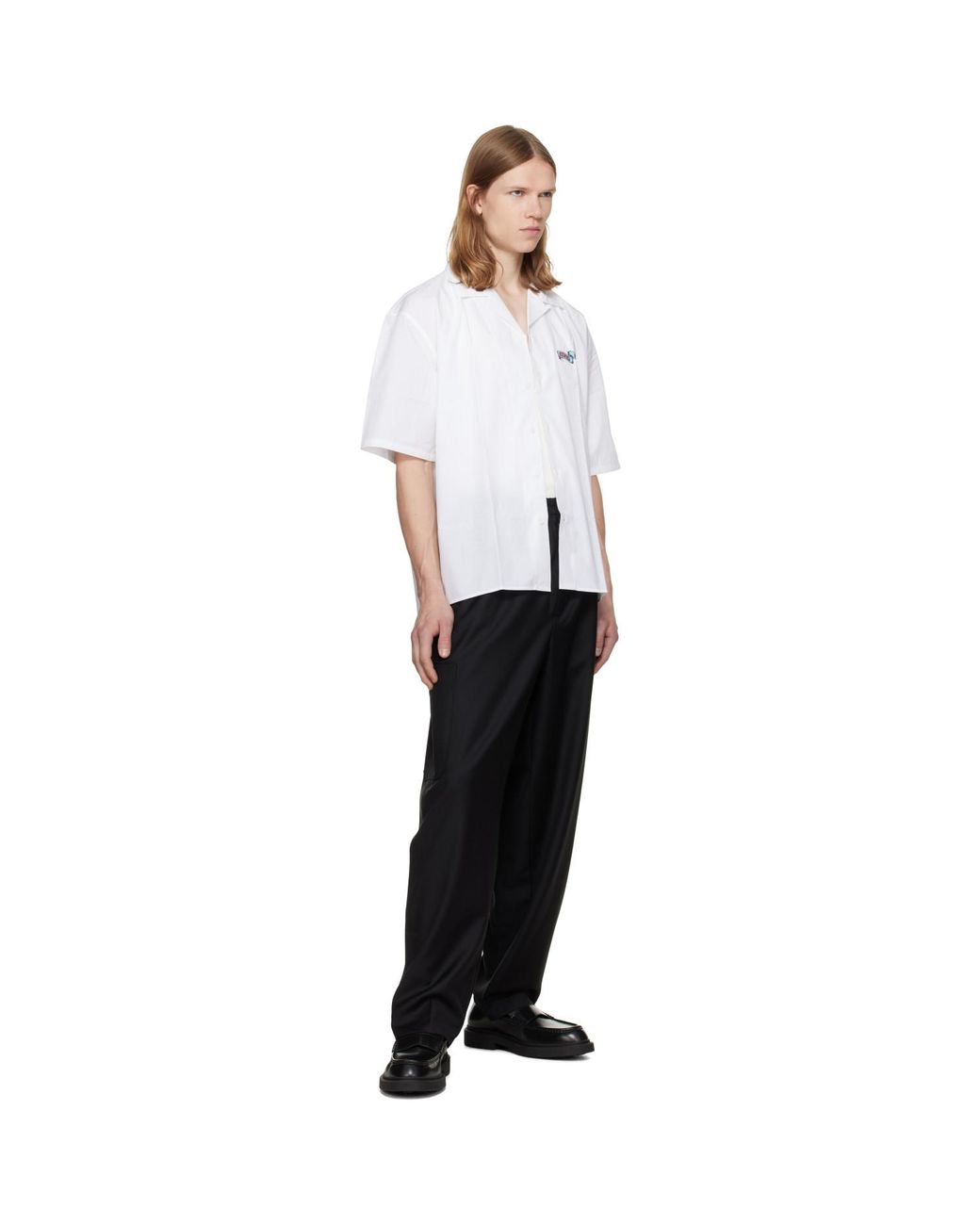 KENZO White Paris Jumping Tiger' Shirt for men