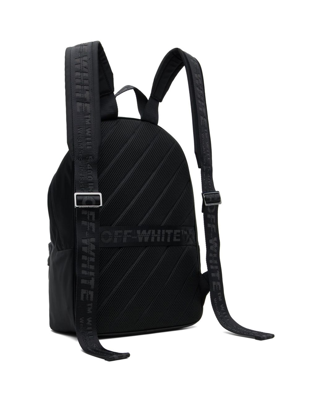 Off-White c/o Virgil Abloh Black Heritage Backpack for men