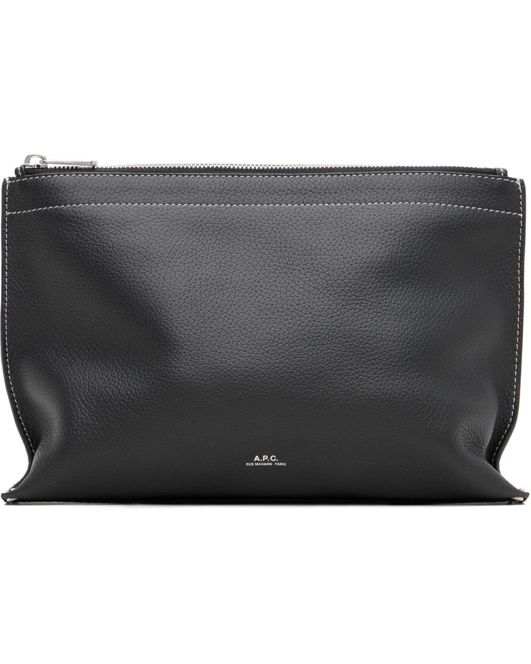 A.P.C. Black Neige Clou Pouch