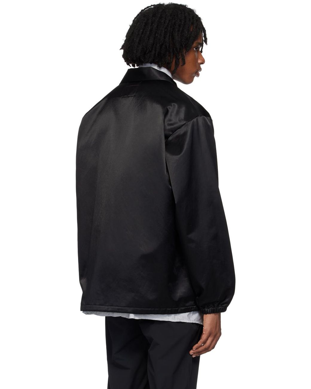 WTAPS Chief Jacket in Black for Men | Lyst UK