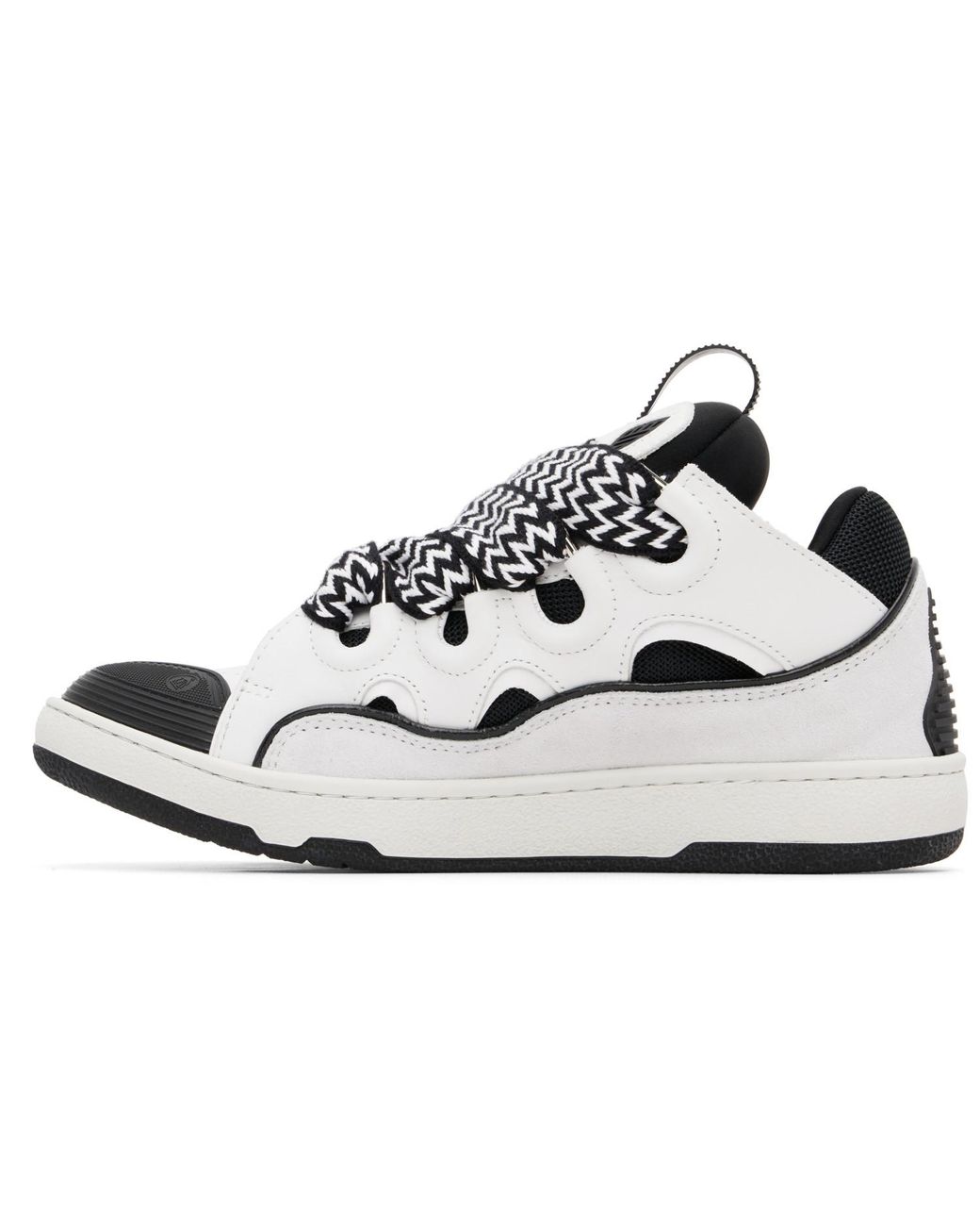 Lanvin Black Curb Sneakers