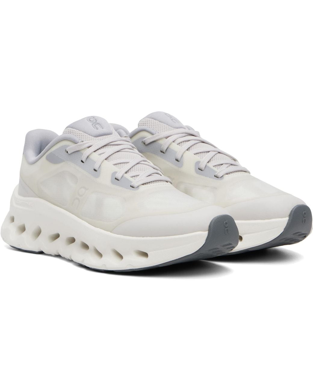 On Shoes White Cloudtilt Remix Sneakers