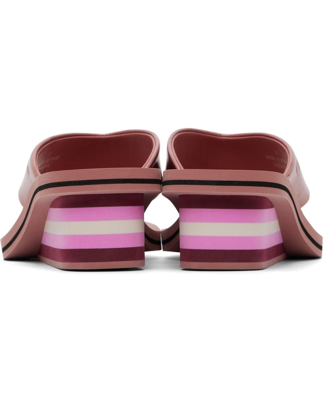 Chloé Pink Swimming Cool Wedge Sandals