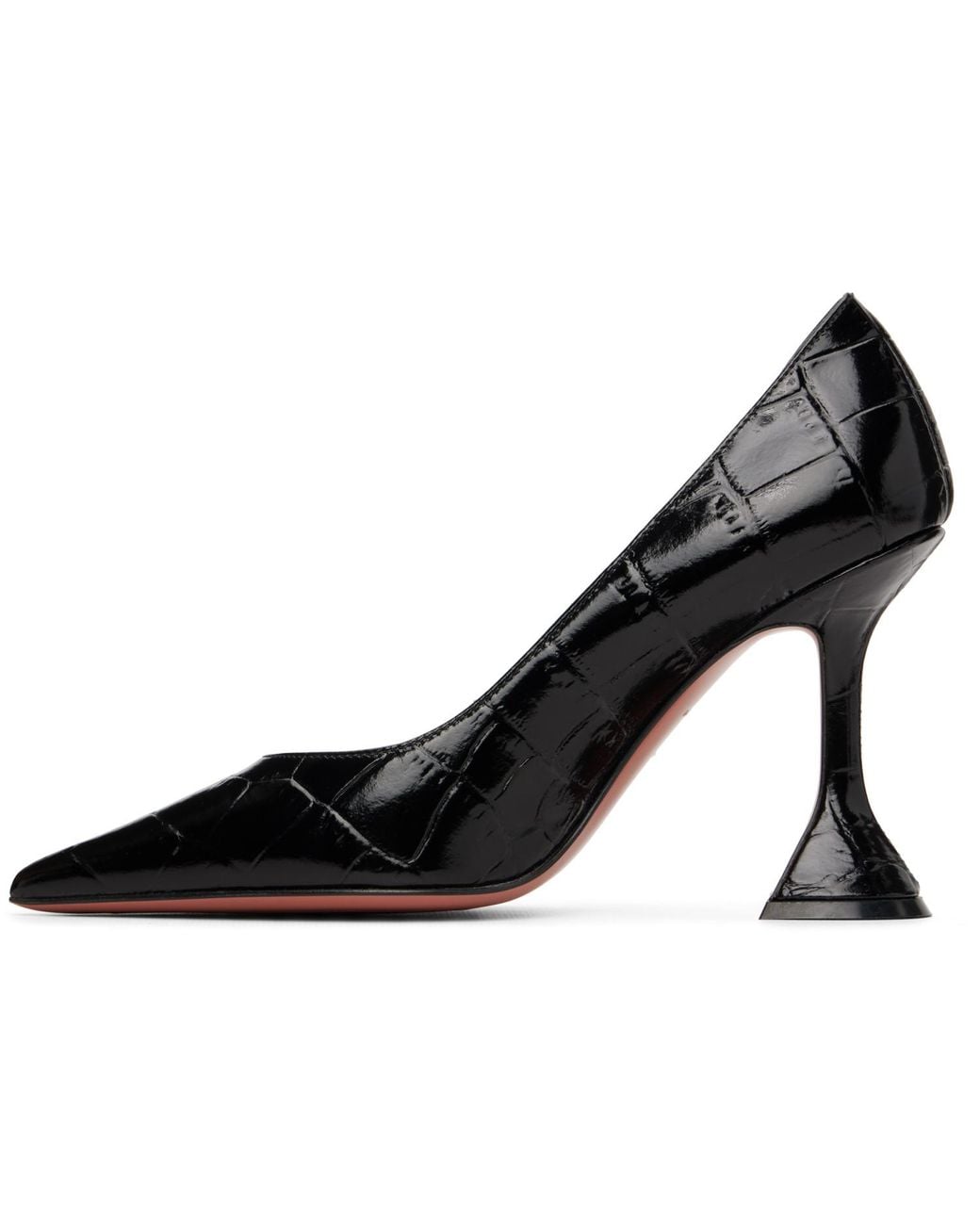 AMINA MUADDI Black Ami Pump 95 Heels