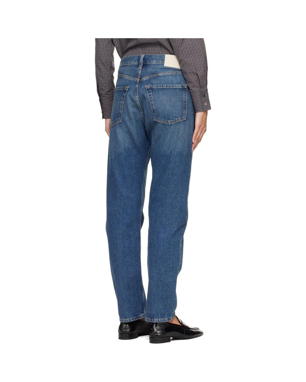 Citizens of Humanity Blue Winslow Boyfriend Long Jeans