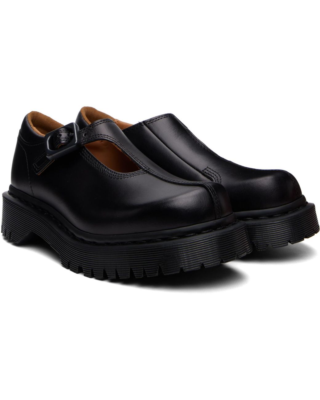 Dr. Martens Black Rejena Mary Jane Flats