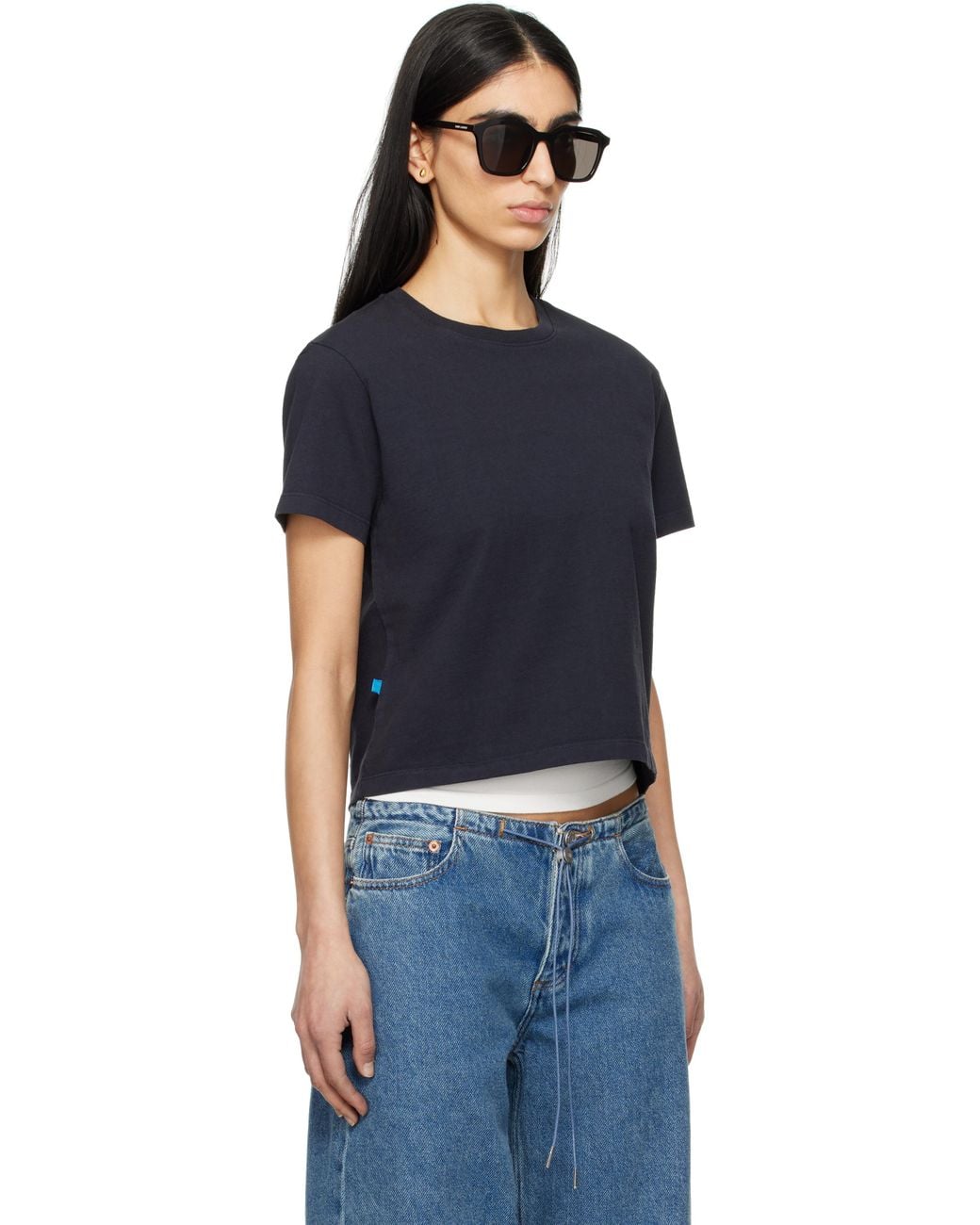 Still Here Ssense限定 ブラック 'The Shirt' Tシャツ Black