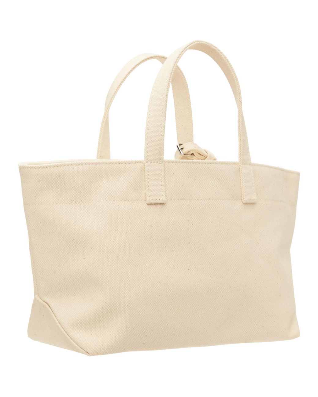 A.P.C. Natural Off- 'Le Drummer' Toile Small Tote