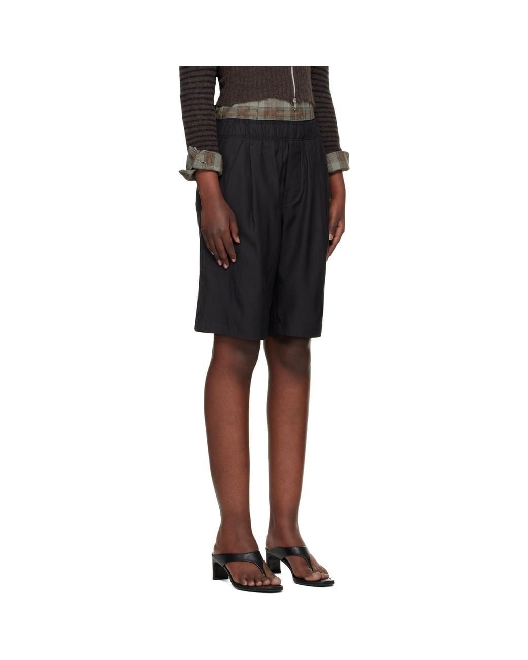 Our Legacy Black Leisure Shorts