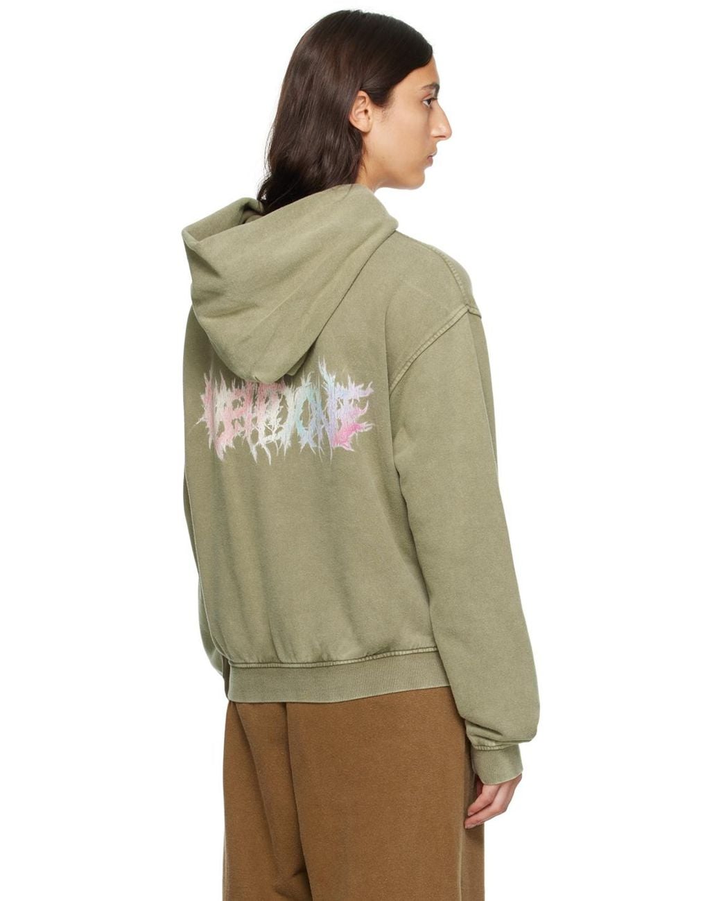 we11done Green Heart Hoodie