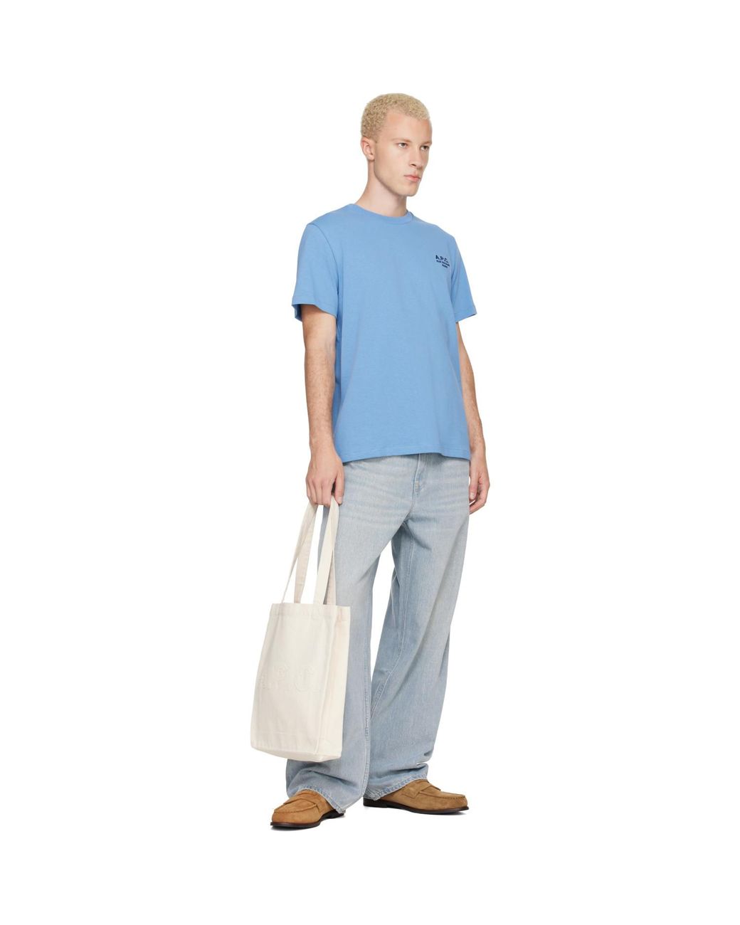A.P.C. Natural Off- Lou Tote for men