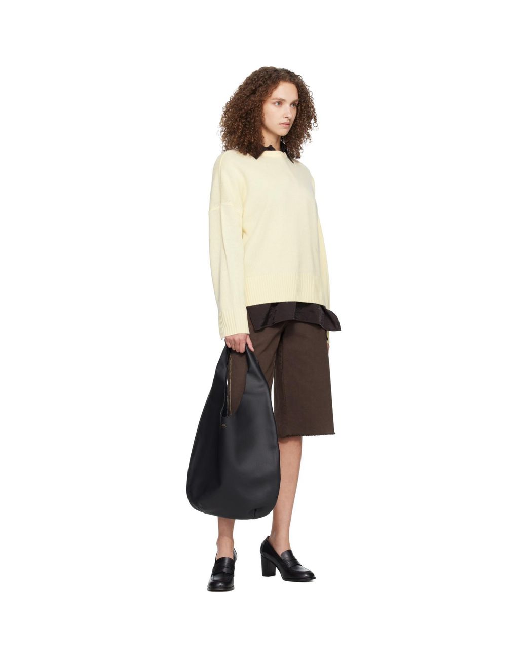A.P.C. Black 'Le Neige' Bag