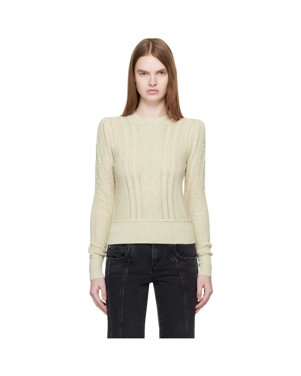 Isabel Marant Natural Off- Kayln Sweater