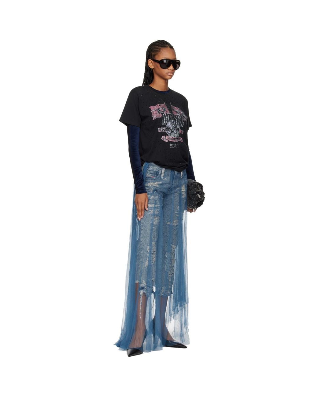 DIESEL Blue D-Aisi Regular Jeans