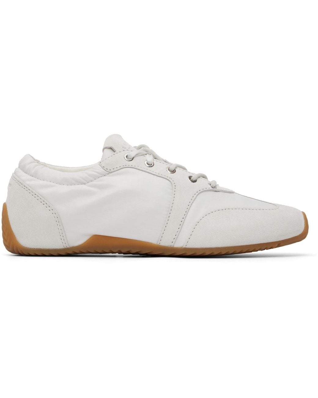Rag & Bone White Emilee Ballet Runner Sneakers