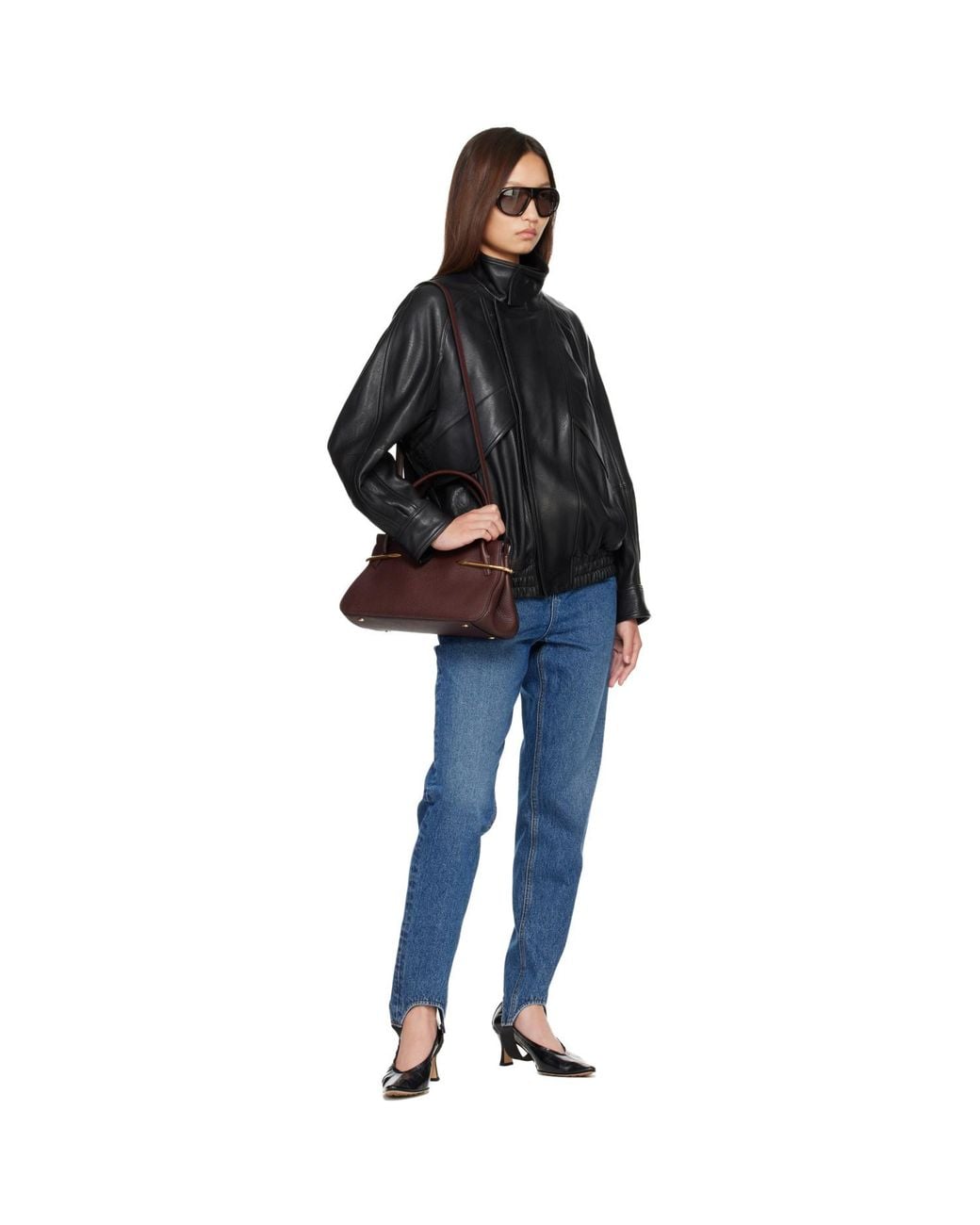 Givenchy Brown Pinch Medium Bag