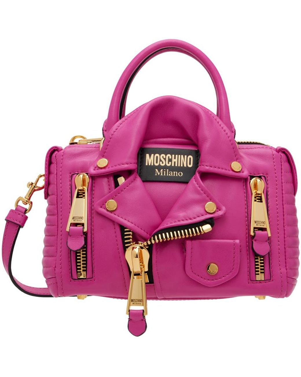 biker bag moschino
