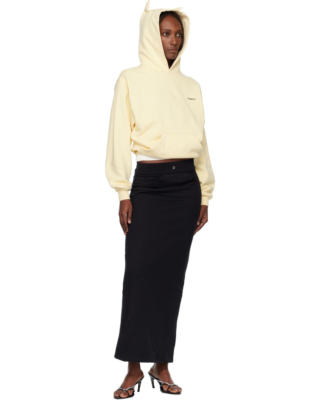 Coperni Black Horn Hoodie