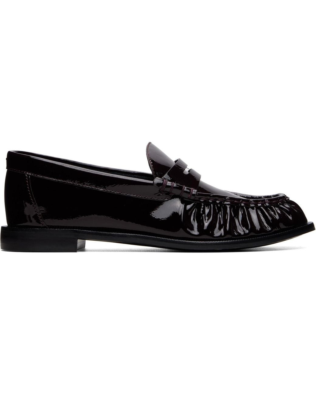 Rag & Bone Black Lexi Leather Loafers
