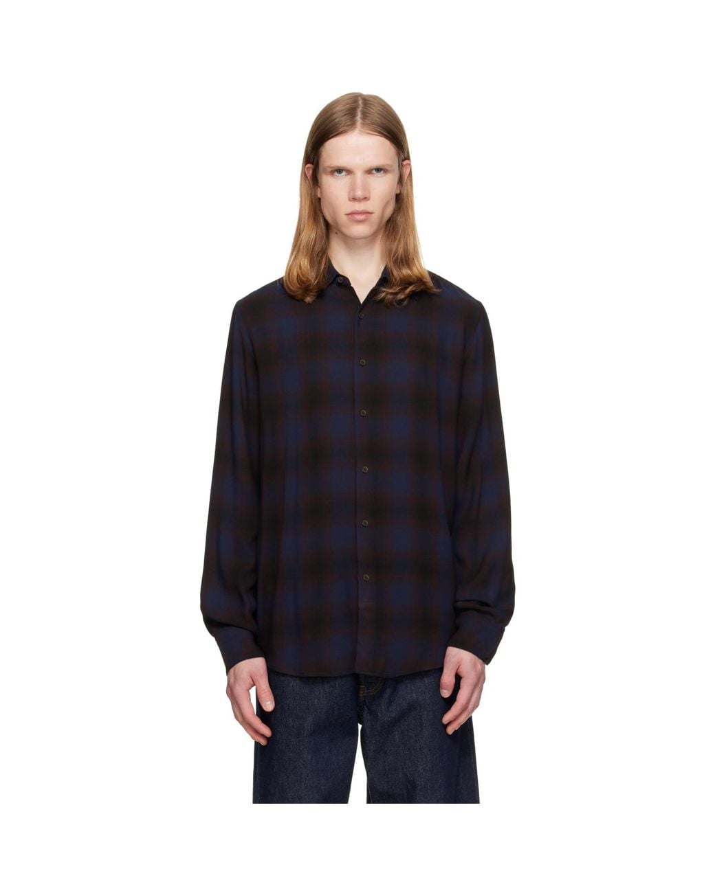 Dries Van Noten Black Classic Viscose Shirt for men