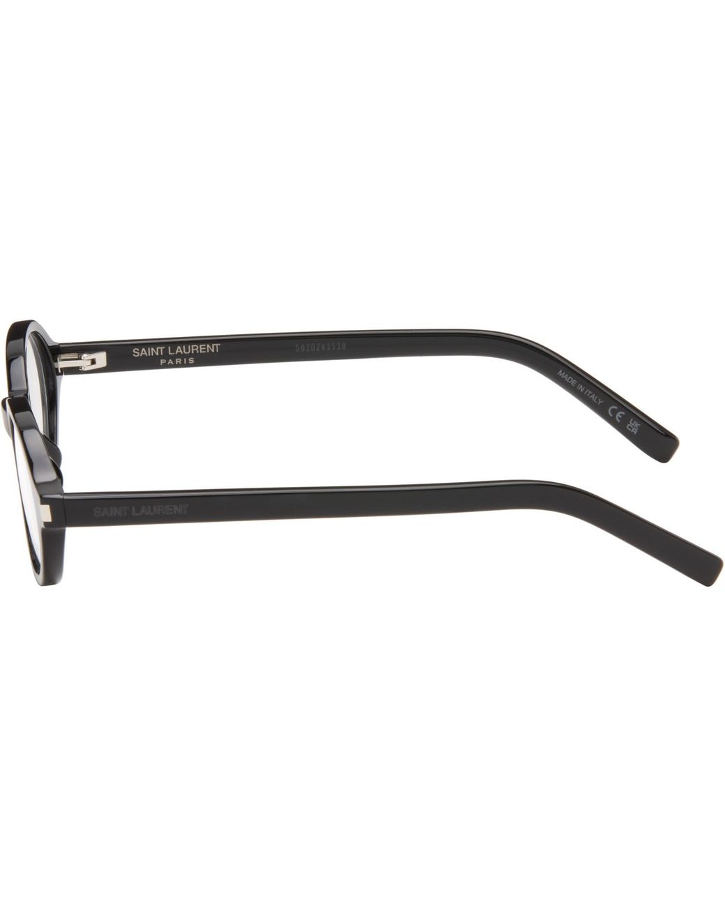 Saint Laurent Black Sl 751 Jeanne Round Oval Glasses