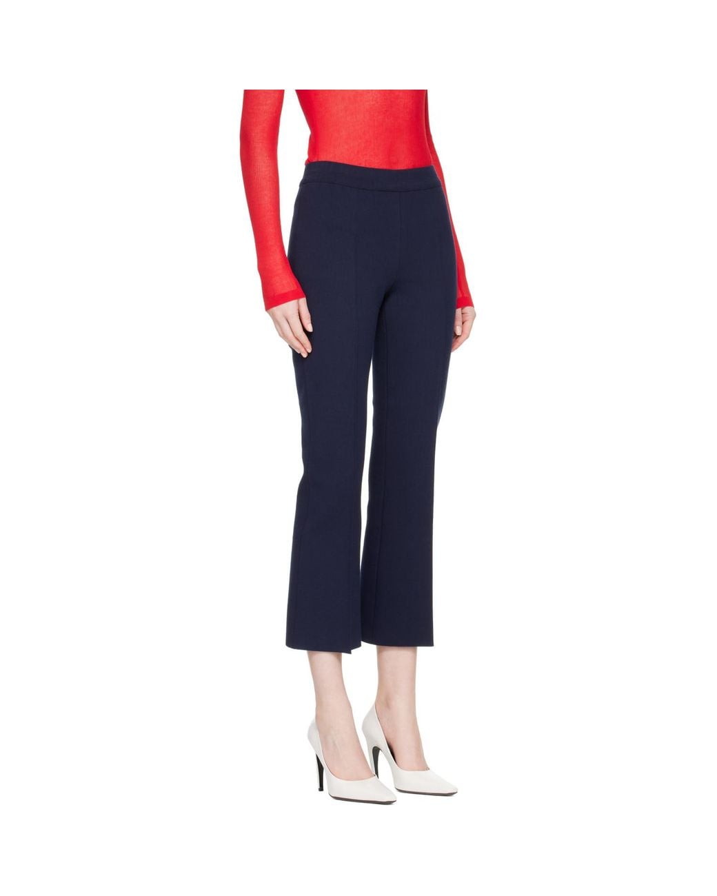 High Sport Blue Geo Kick Trousers