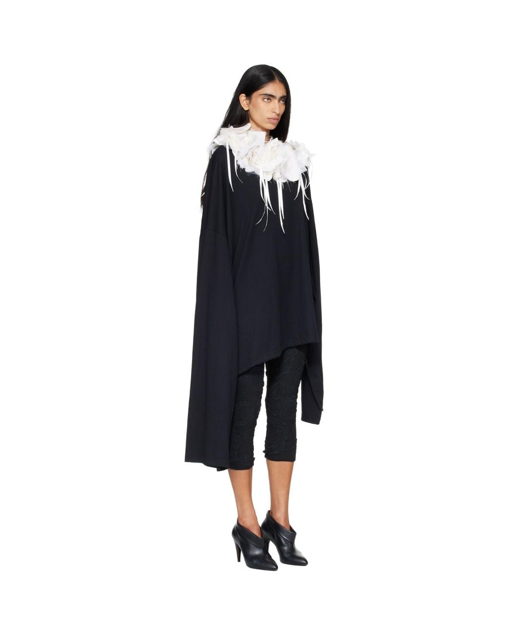 Petra Fargerstrom Blue Off Shoulder Long Sleeve Top