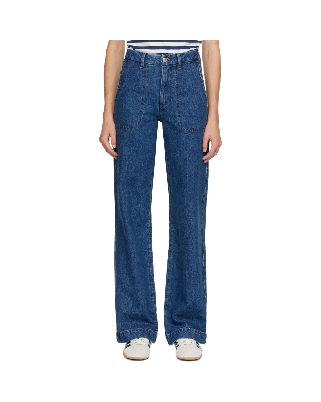 A.P.C. Blue Seaside Jeans