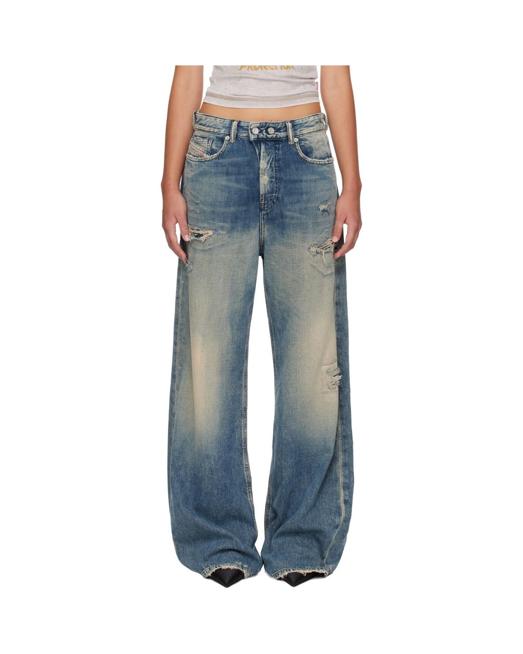 DIESEL Blue Relaxed 1996 D-Sire Jeans