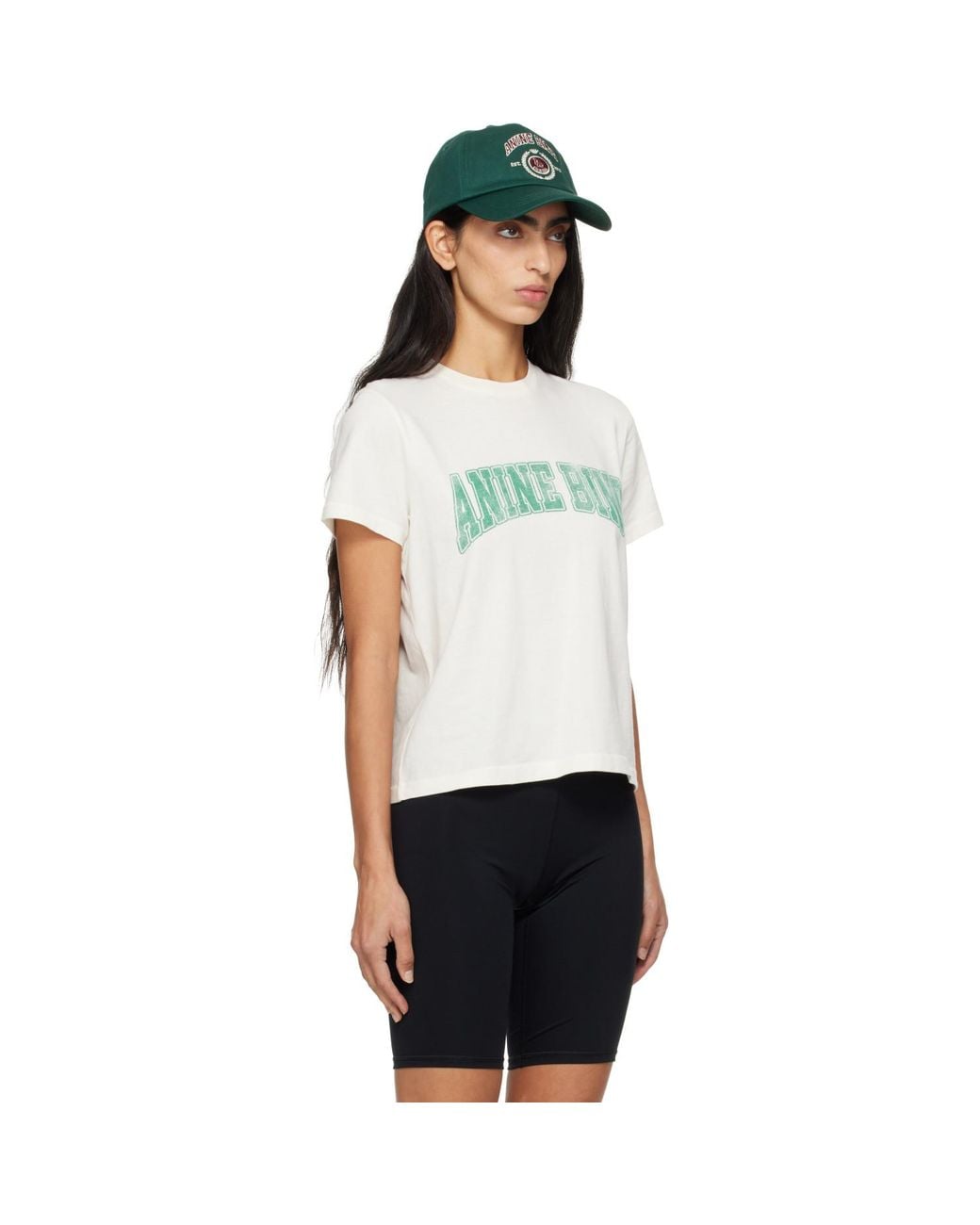 Anine Bing White Off- Shelley T-Shirt